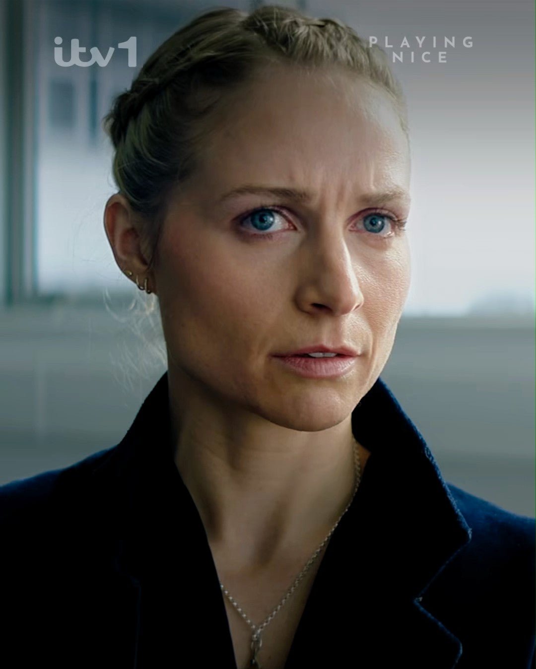 Spinning Moon Necklace – As Seen on Niamh Algar in ITV’s Playing Nice made by Booblinka Jewellery
