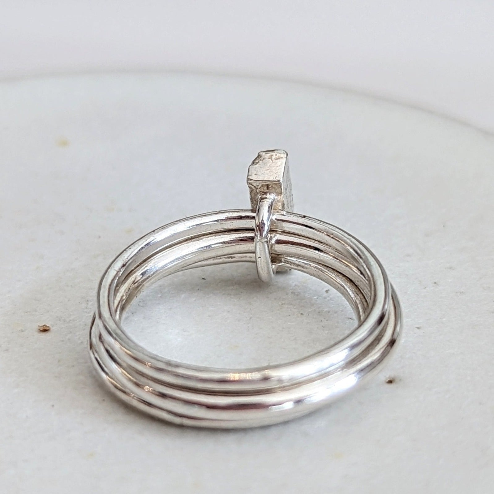 Three Band Contemporary Spinner RingRingsBooblinka Jewellery