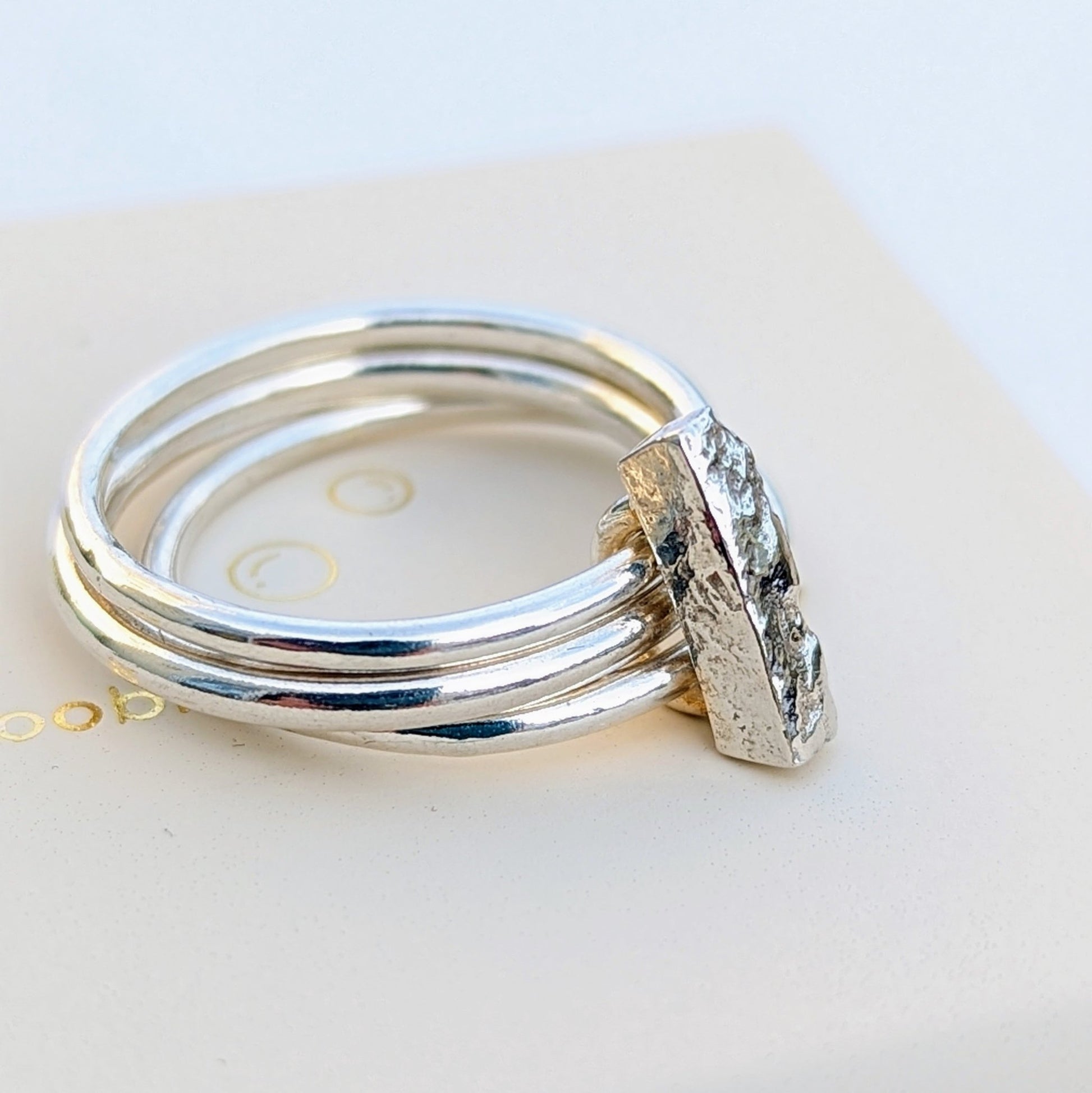 Three Band Contemporary Spinner RingRingsBooblinka Jewellery