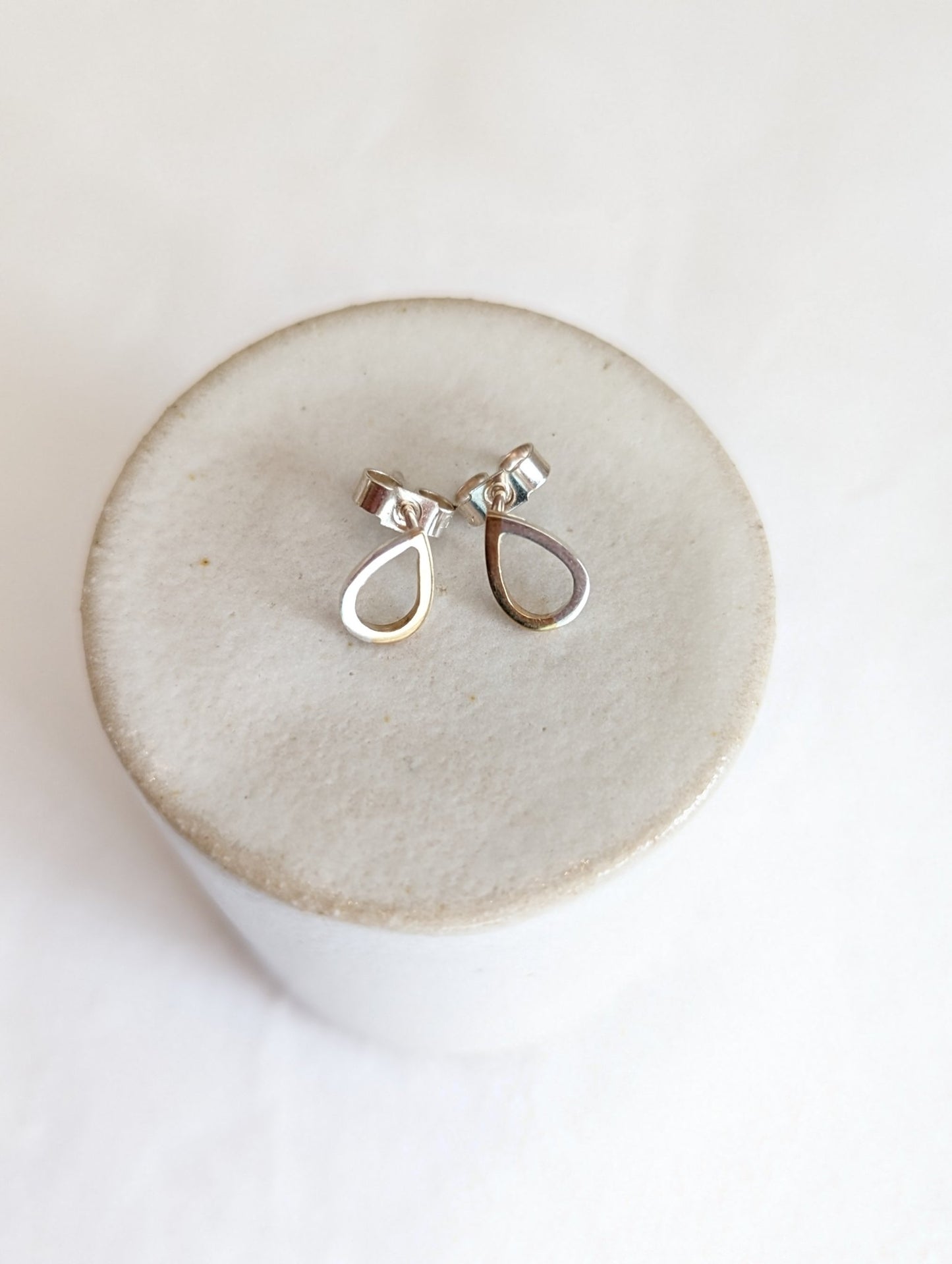 Glamorous Drops: Gold and Silver Teardrop Stud EarringsEarringsBooblinka Jewellery