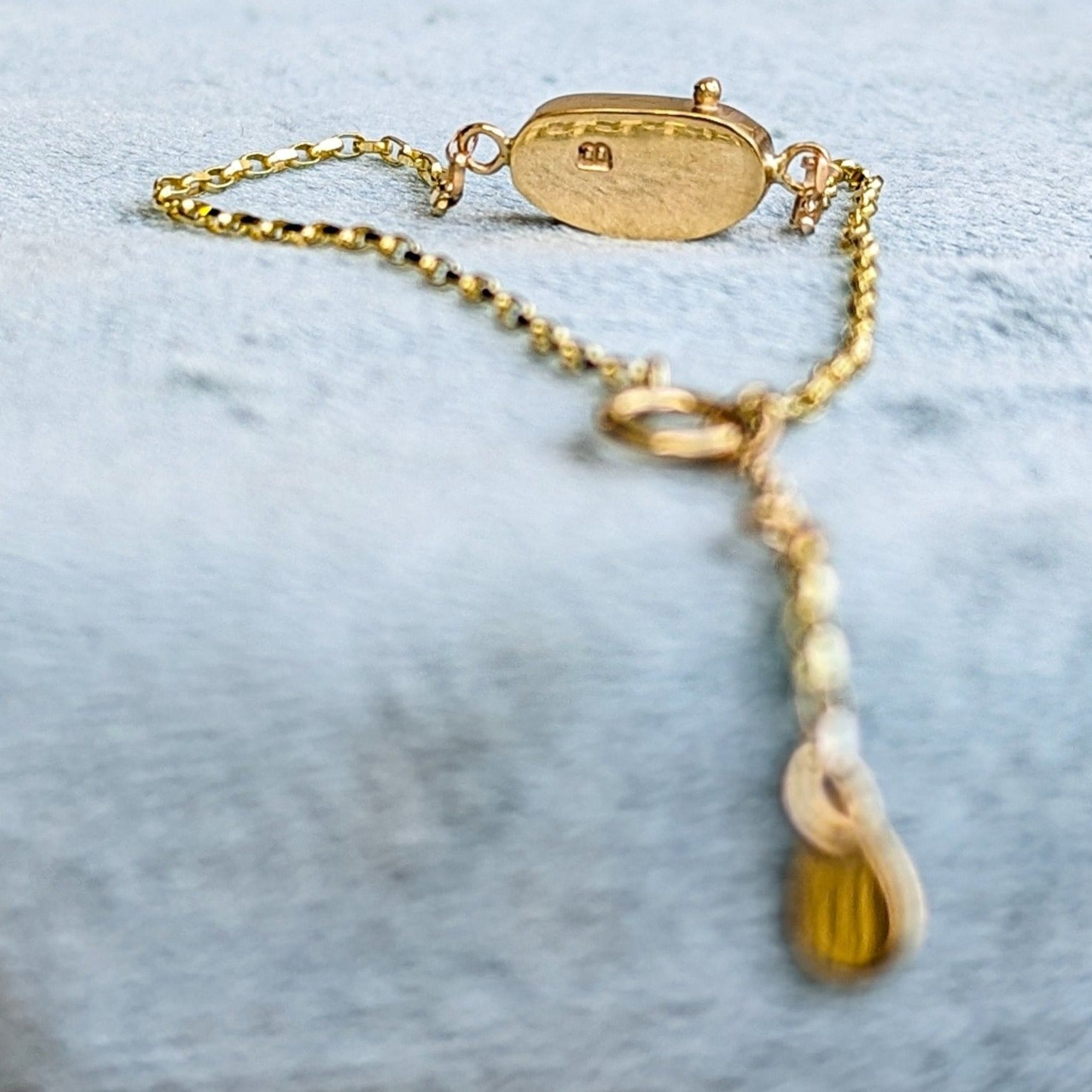 Gold Bracelet Turquoise Sea Glass - ALLURE CollectionBraceletsBooblinka Jewellery